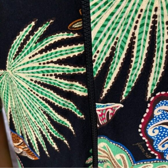 Farm Rio Tropical Leaf Print Dress - Size XL - Picture 9 of 10